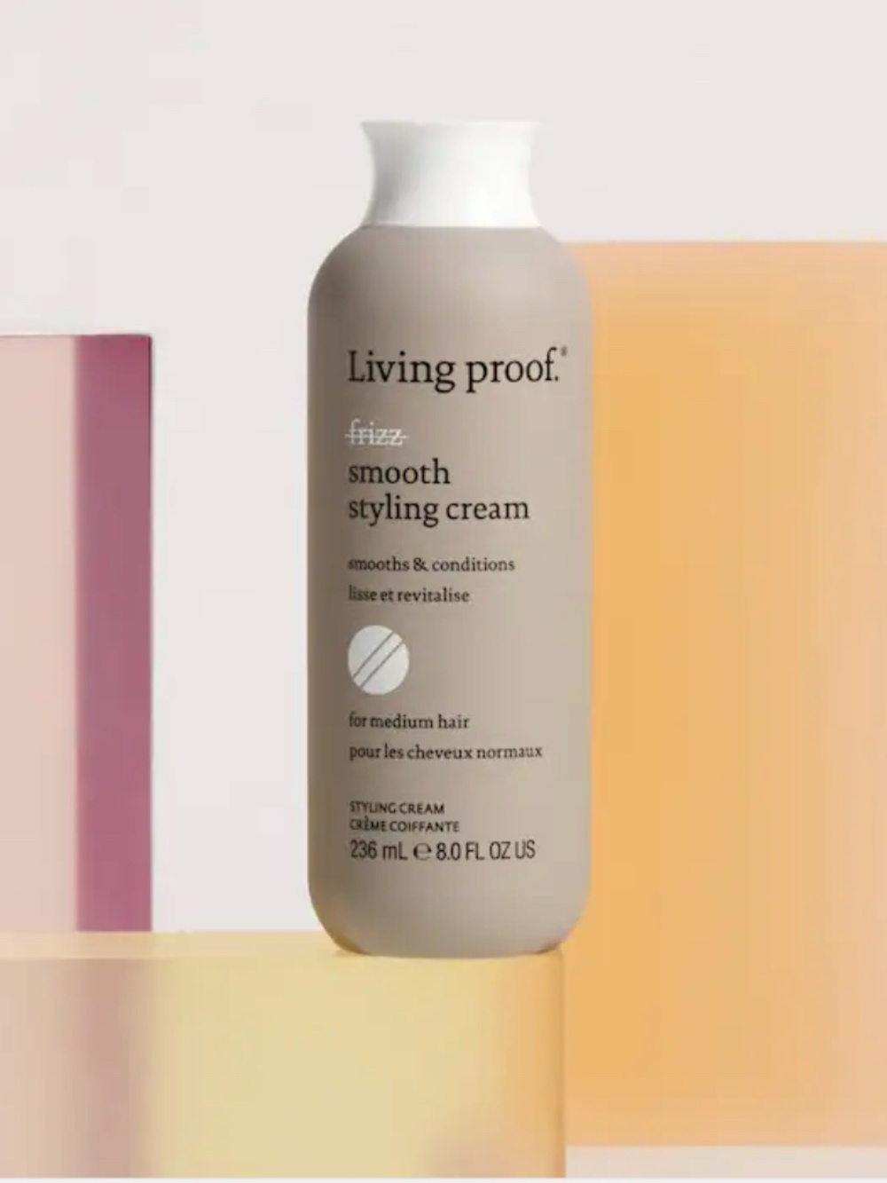 Living Proof No Frizz Smooth Styling Cream 8 oz | 236 ml